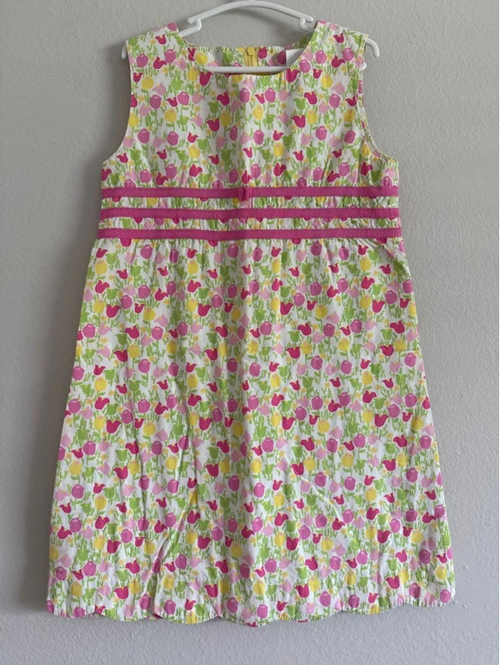 Lilly Pulitzer Tulip Scallop Dress